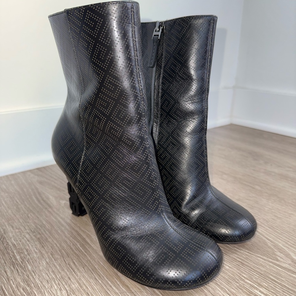 Givenchy Black G Cube Ankle Boots